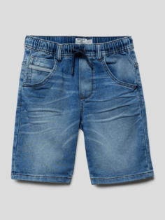 Джинсовые шорты с контрастной строчкой OVS, светло-синий
