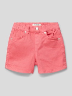 Джинсовые шорты с эластичным поясом Tom Tailor, розовый