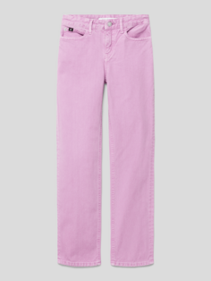 Широкие джинсы из хлопка модель IRIS ORCHID Calvin Klein Jeans, сирень