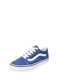 Кроссовки из кожи и текстиля модели Old Skool Vans, темно-синий