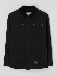 Куртка из хлопка на тедди-подкладке, модель &quot;Глазго&quot; Pepe Jeans, черный