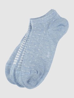 Носки-кроссовки с эластичным наполнением, в упаковке 5 шт Esprit, светло-синий