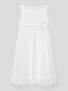 Платье для причастия с цветочным декором Weise, белый