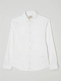 Рубашка приталенного кроя с стрейчем Scotch &amp; Soda, белый