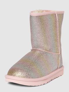 Сапоги с мерцающим эффектом, модель GLITTER UGG, светло-розовый