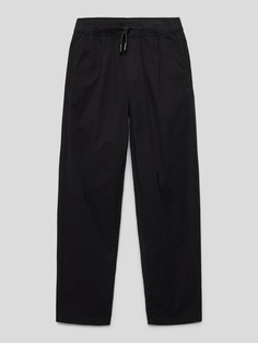 Тканевые брюки с эластичным поясом s.Oliver, черный