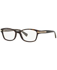Женские прямоугольные очки hc6173 COACH, мульти