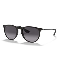 Солнцезащитные очки унисекс с низкой перемычкой, erika classic 57 Ray-Ban, черный