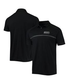 Мужская черная рубашка поло с регланами new york yankees sector LevelWear, черный
