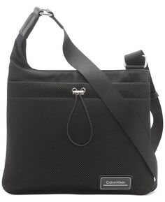 Нейлоновая сумка через плечо jessie mesh pocket Calvin Klein, черный