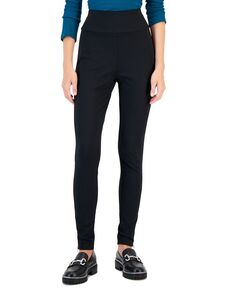 Женские брюки-скинни с застежкой-молнией и трикотажным полотном, созданные для macy&apos;s INC International Concepts, мульти