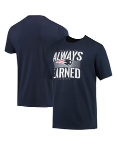 Мужская футболка &apos;47 navy new england patriots local &apos;47 Brand, синий