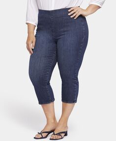 Укороченные джинсы большого размера dakota без застежек NYDJ