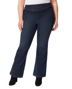 Модные расклешенные джинсы больших размеров Jessica Simpson