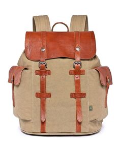 Холщовый рюкзак Hosta Valley TSD BRAND, хаки