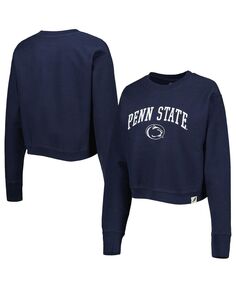 Женский темно-синий свитшот Penn State Nittany Lions Classic Campus Corded Timber League Collegiate Wear, темно-синий