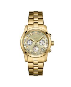 Женские часы Alessandra Diamond (1/5 карата) из нержавеющей стали с покрытием из 18-каратного золота Jbw, золотой