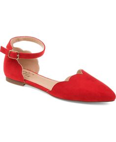 Женская обувь Lana Flat Journee Collection, красный
