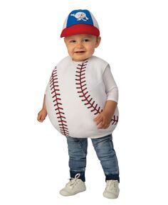 Бейсбольный роскошный костюм для девочек и мальчиков для малышей BuySeasons
