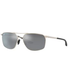 Мужские поляризованные солнцезащитные очки PUU KUKUI 58 Maui Jim