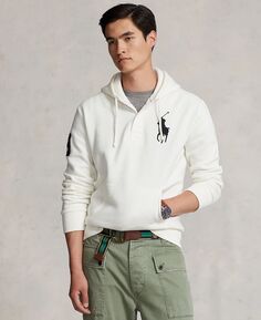 Мужская флисовая толстовка с капюшоном Big Pony Polo Ralph Lauren