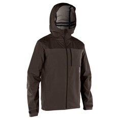 Куртка ION Shelter 3L Hybrid Hoodie Rain, коричневый