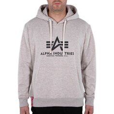 Худи Alpha Industries Basic, серый