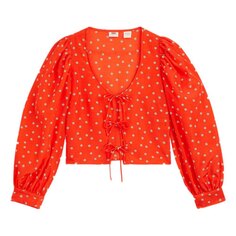 Блуза Levi´s Fawn Tie, оранжевый Levis