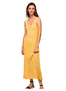 Платье с коротким рукавом Pepe Jeans Farah, желтый