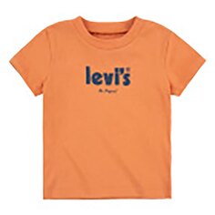 Футболка Levi´s Poster Logo Original Short Sleeve Round Neck, оранжевый Levis