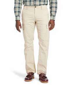 Мужские брюки-карго классического кроя натурального цвета Timberland