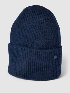 Вязаная шапка с лейблом деталь модели &quot;СКИ&quot; Esprit, темно-синий