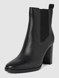 Кожаные ботинки с эластичной вставкой модель &quot;MYLAH&quot; Lauren Ralph Lauren, черный