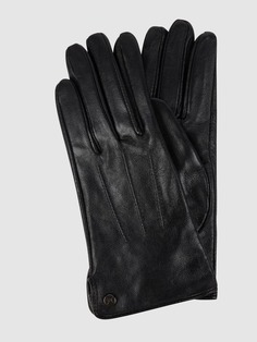 Кожаные перчатки модель &quot;Лара&quot; Pearlwood, черный