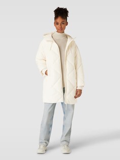 Стеганое пальто с боковыми карманами и штормовыми манжетами Marc O&apos;Polo Denim, белый