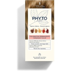 Color Permanent Color 8 Светло-русый, Phyto