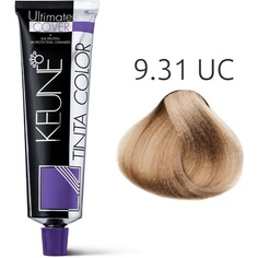 Краска для волос Tinta Color Ultimate Cover 9.31 Uc 60 мл, Keune