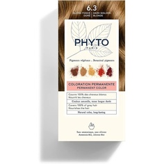 Перманентная краска для волос Phytocolor оттенок 6.3 Темно-золотистый блондин