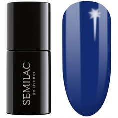 УФ-лак для ногтей Festive Blue 7 мл, Semilac