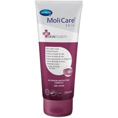 Molicare Skin Крем с оксидом цинка Противовоспалительная защита для кожи, страдающей от недержания, 200 мл, Hartmann