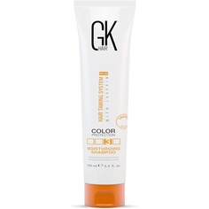 Global Keratin Увлажняющий шампунь 100 мл / 3,4 жидких унции для окрашенных сухих, поврежденных вьющихся вьющихся волос - без сульфата парабена для мужчин и женщин, Gk Hair