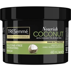 Tresemme Nourish Coconut Ополаскиватель для волос с кокосовым маслом и увлажняющей маской с алоэ вера 440 мл, Tresemme