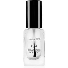 O2M Дышащая эмаль для ногтей Халяль Верхнее покрытие, Inglot