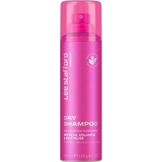 Оригинальный сухой шампунь, не требующий смывания, спрей для освежения волос между мытьем, 200 мл, розовый, Lee Stafford