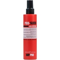 Kepro Pro-Sleek Liss System дисциплинирующий спрей для выпрямленных и химически обработанных волос 200мл, Kay Pro
