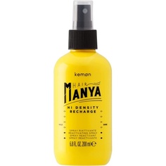 Увлажняющий спрей для волос Manya Hi Density Recharge для локонов, 200 мл, Kemon