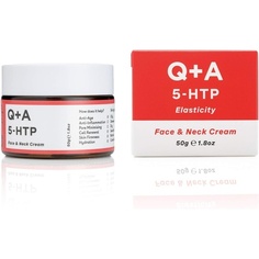 5-Htp увлажняющий крем для лица и шеи для повышения эластичности кожи и выработки коллагена, 50 г, 1,8 унции, Q+A