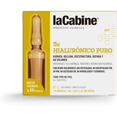 Чистая гиалуроновая кислота, 10 ампул по 2 мл, 5 шт. в упаковке, La Cabine