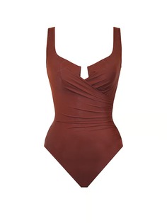 Купальник Miraclesuit Must-Haves Escape One-Piece, коричневый