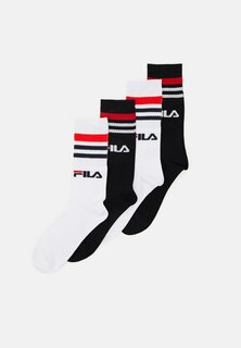 Носки MAN SOCKS ITALIA 4 PACK Fila, черный/белый